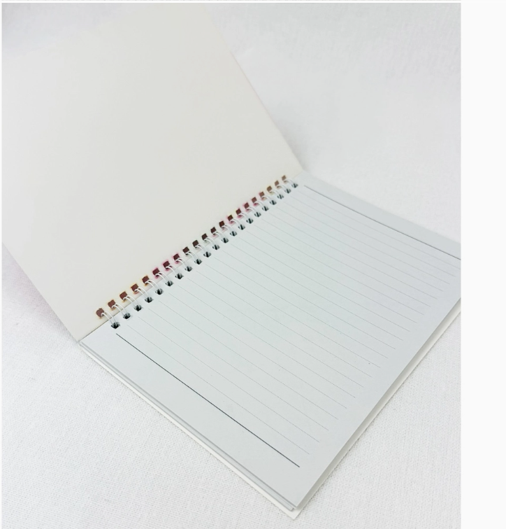 Colorful Butterfly Notebook (Purple)